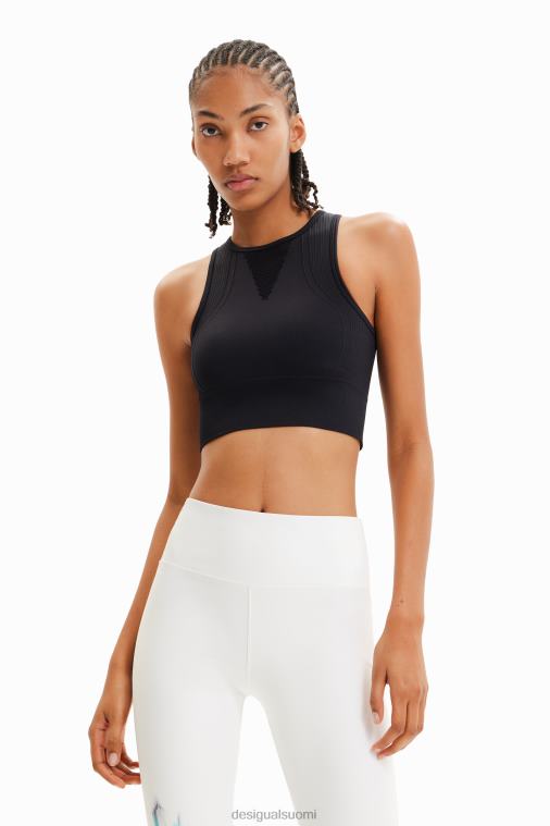 lyhyt stretch-urheilupaita Desigual naiset F4V04674 vaatetus