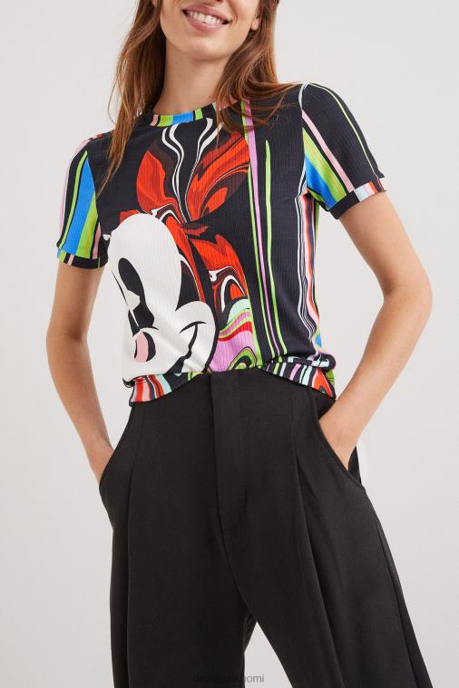 m. Christian Lacroix Mikki Hiiri t-paita Desigual naiset F4V041070 vaatetus