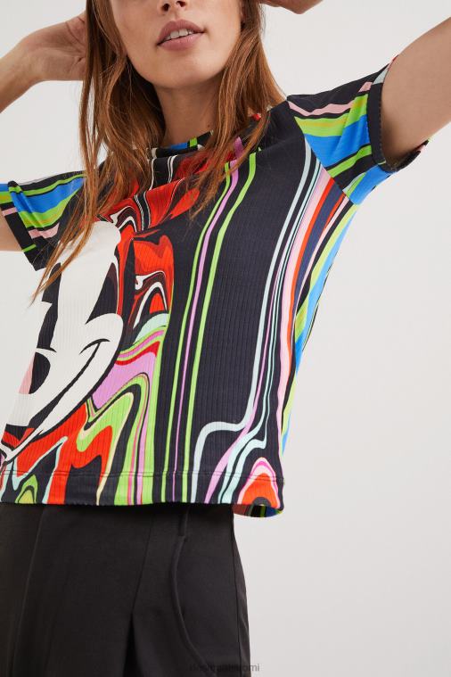 m. Christian Lacroix Mikki Hiiri t-paita Desigual naiset F4V041070 vaatetus