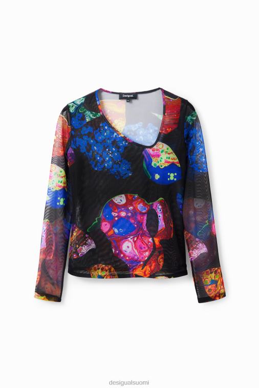 m. Christian Lacroix mineraalitylli t-paita Desigual naiset F4V04221 vaatetus