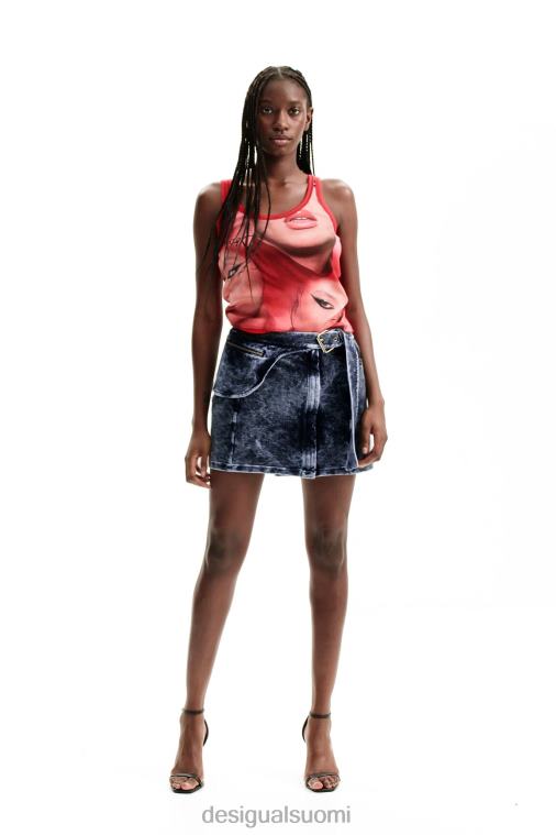 nathy peluso kasvojen liivi toppi Desigual naiset F4V04948 vaatetus