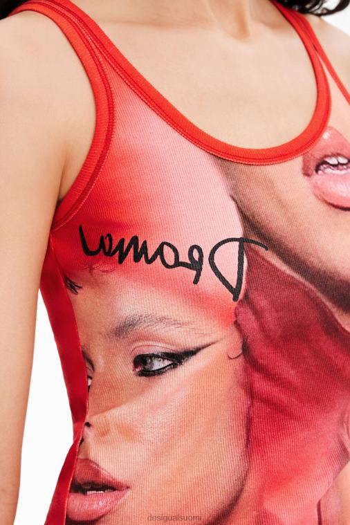 nathy peluso kasvojen liivi toppi Desigual naiset F4V04948 vaatetus