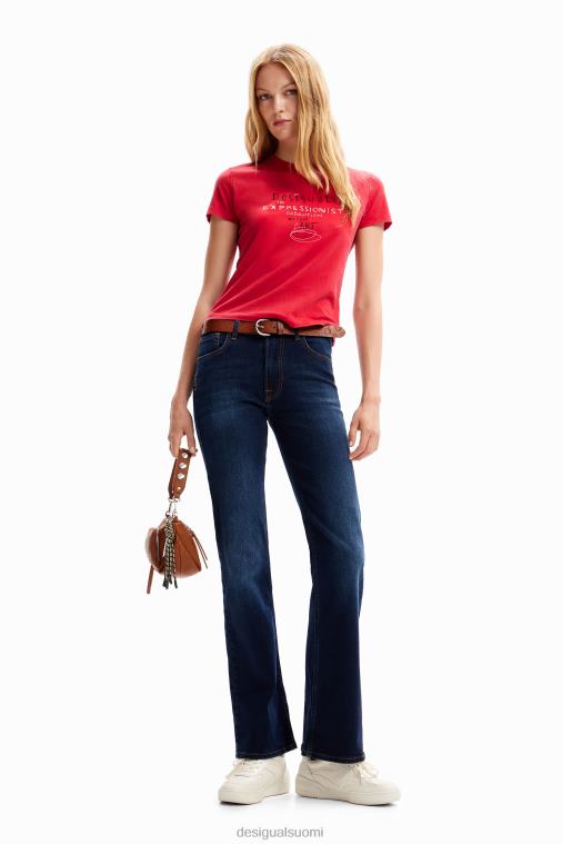 ohut viestit-paita Desigual naiset F4V04116 vaatetus