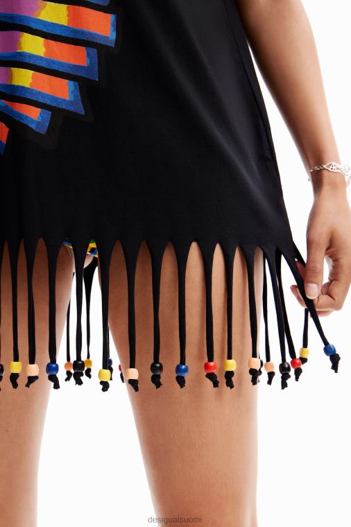 oversize helmillä koristeltu trooppinen t-paita Desigual naiset F4V04908 vaatetus