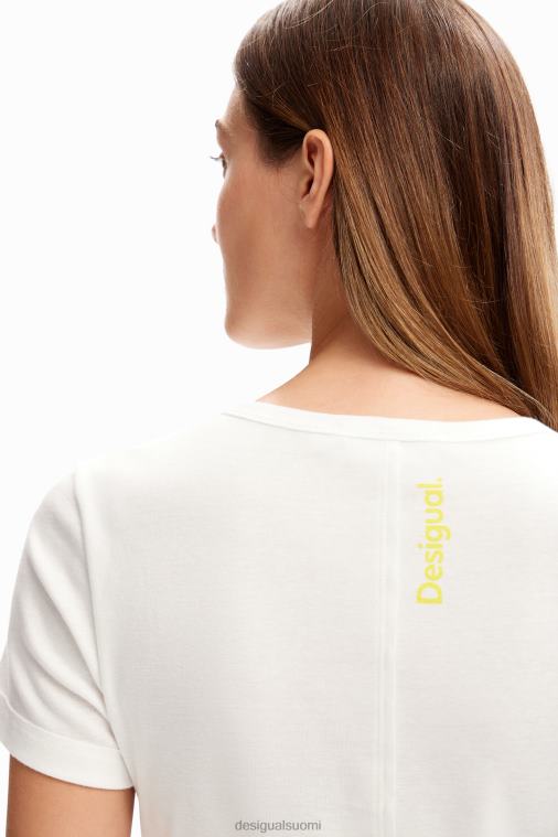 perus sydän t-paita Desigual naiset F4V041151 vaatetus