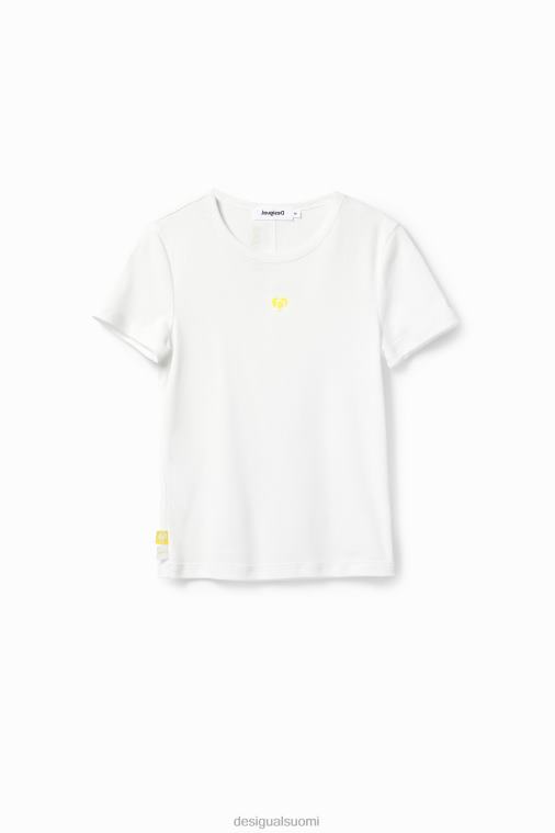 perus sydän t-paita Desigual naiset F4V041151 vaatetus