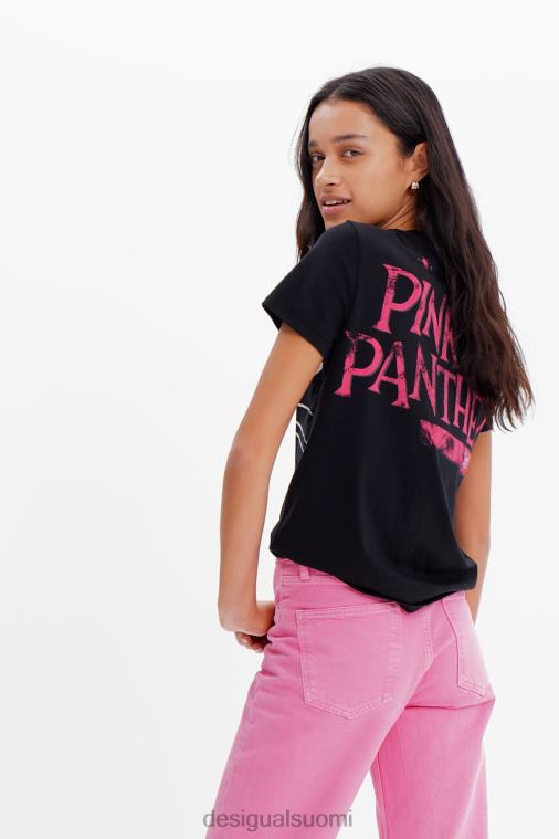 pinkki panther kontrasti t-paita Desigual naiset F4V04935 vaatetus