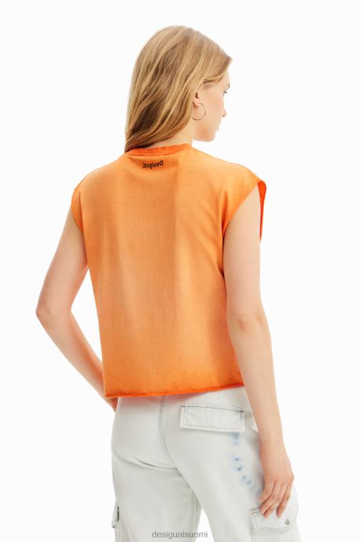 planeetta pesty-efekti t-paita Desigual naiset F4V04409 vaatetus