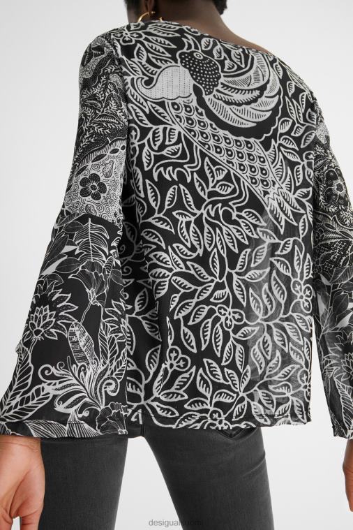 röyhkeä mandala t-paita Desigual naiset F4V041097 vaatetus