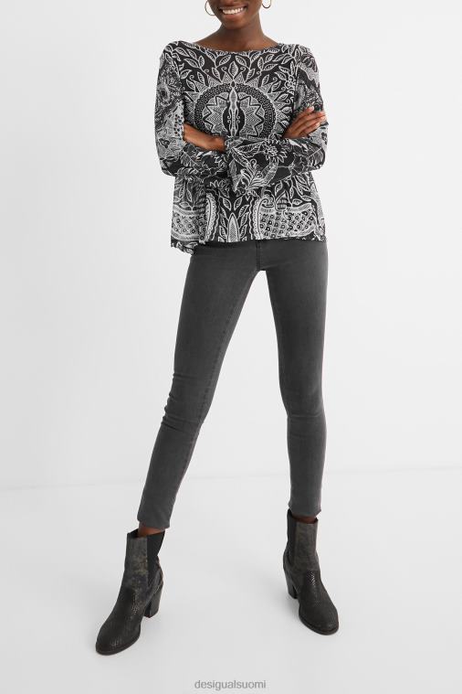 röyhkeä mandala t-paita Desigual naiset F4V041097 vaatetus