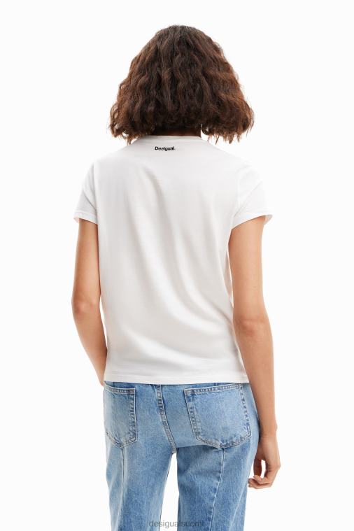 rauhan sydän t-paita Desigual naiset F4V04925 vaatetus