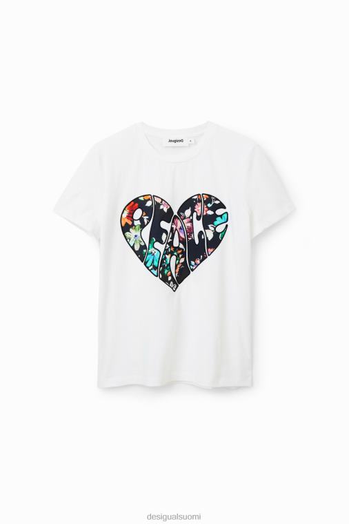 rauhan sydän t-paita Desigual naiset F4V04925 vaatetus