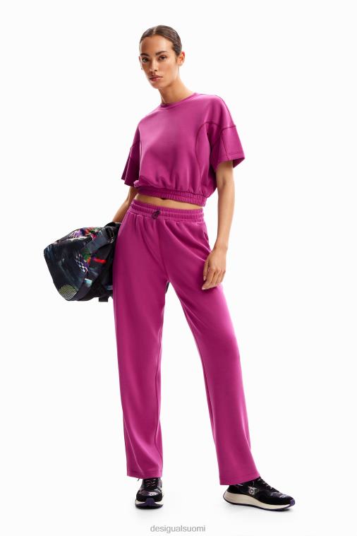 reipas, leikattu urheilullinen t-paita Desigual naiset F4V04208 vaatetus