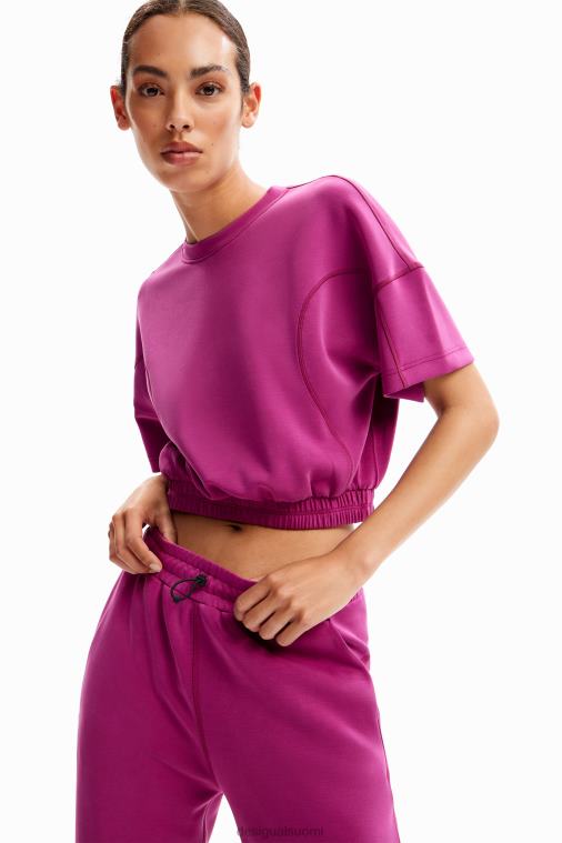 reipas, leikattu urheilullinen t-paita Desigual naiset F4V04208 vaatetus