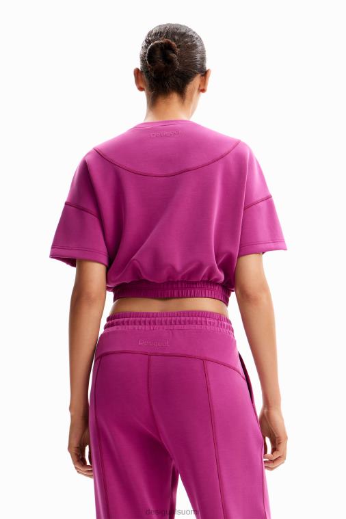 reipas, leikattu urheilullinen t-paita Desigual naiset F4V04208 vaatetus