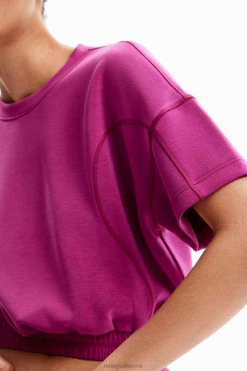 reipas, leikattu urheilullinen t-paita Desigual naiset F4V04208 vaatetus