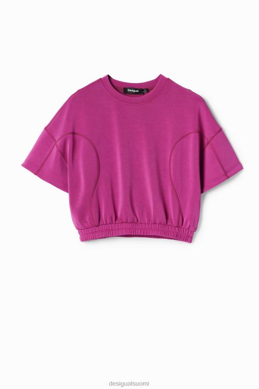 reipas, leikattu urheilullinen t-paita Desigual naiset F4V04208 vaatetus