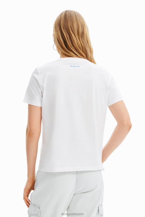 trooppinen papukaija t-paita Desigual naiset F4V041009 vaatetus