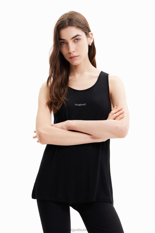 urheilullinen kukka liivi toppi Desigual naiset F4V04713 vaatetus