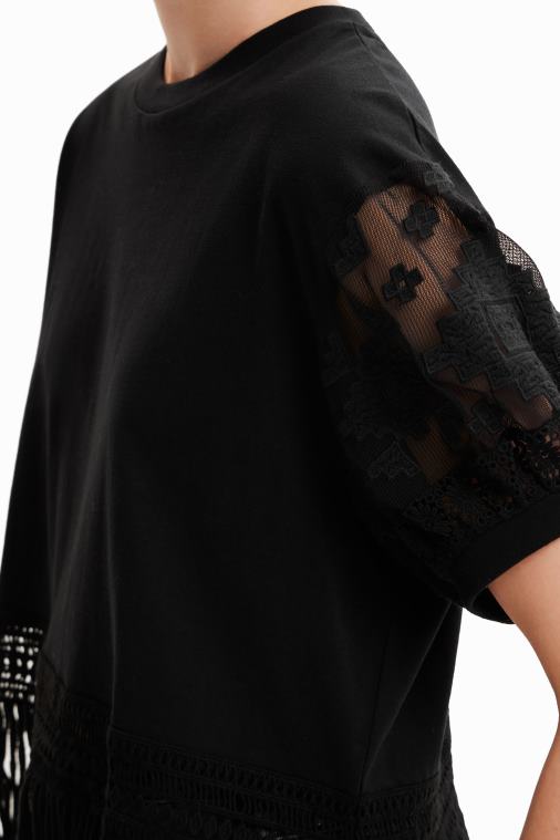 ylisuuri hapsuinen t-paita Desigual naiset F4V04385 vaatetus