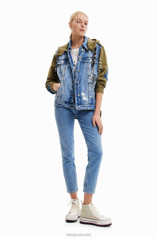 Disneyn Mikki Hiiri -parkatakki Desigual naiset F4V0458 vaatetus