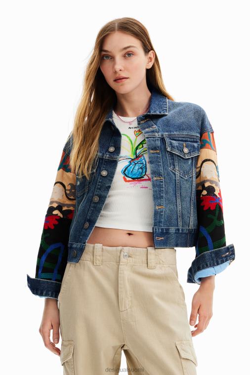 etninen farkkutakki Desigual naiset F4V04289 vaatetus