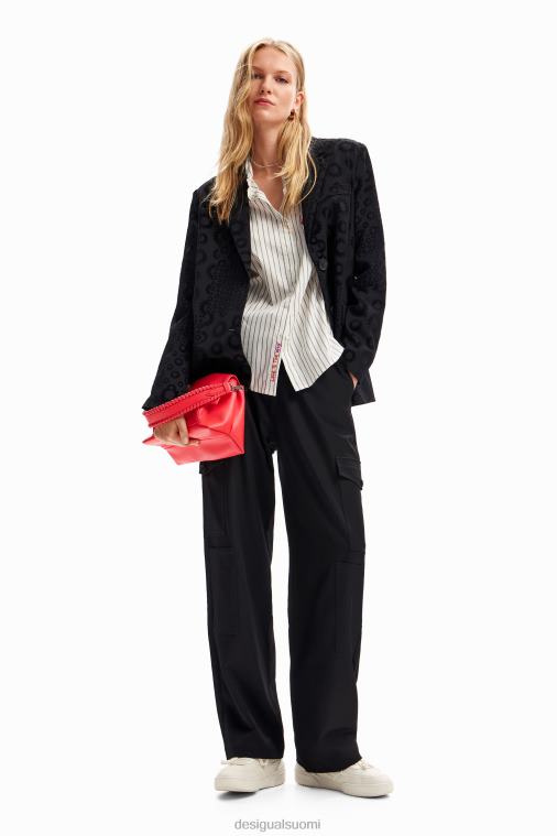 geometrinen flokoitu bleiseri Desigual naiset F4V04189 vaatetus