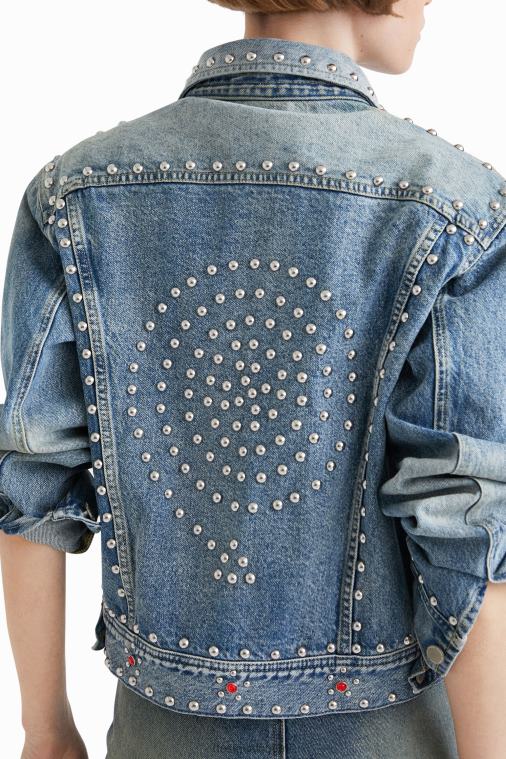 johnson hartig nastoitettu farkkutakki Desigual naiset F4V041065 vaatetus