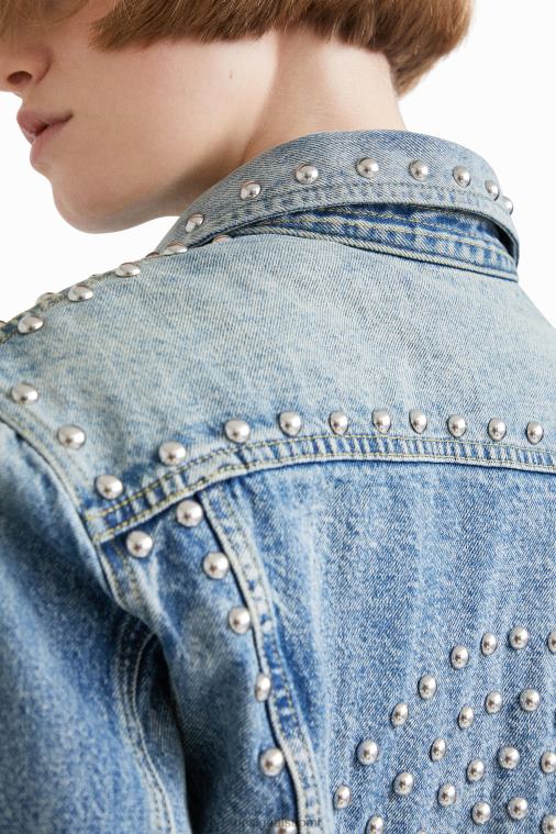 johnson hartig nastoitettu farkkutakki Desigual naiset F4V041065 vaatetus