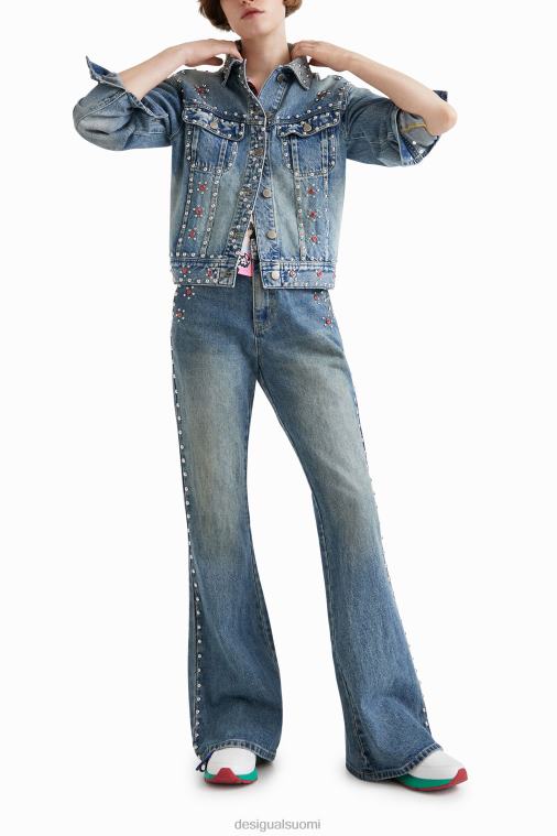 johnson hartig nastoitettu farkkutakki Desigual naiset F4V041065 vaatetus