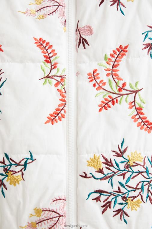 kukkainen tikattu takki Desigual naiset F4V041055 vaatetus