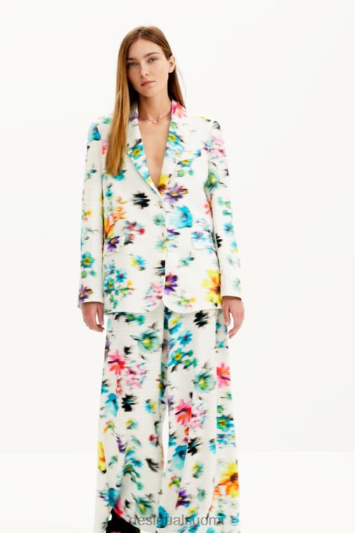 kuvioitu kukkainen bleiseri Desigual naiset F4V04418 vaatetus