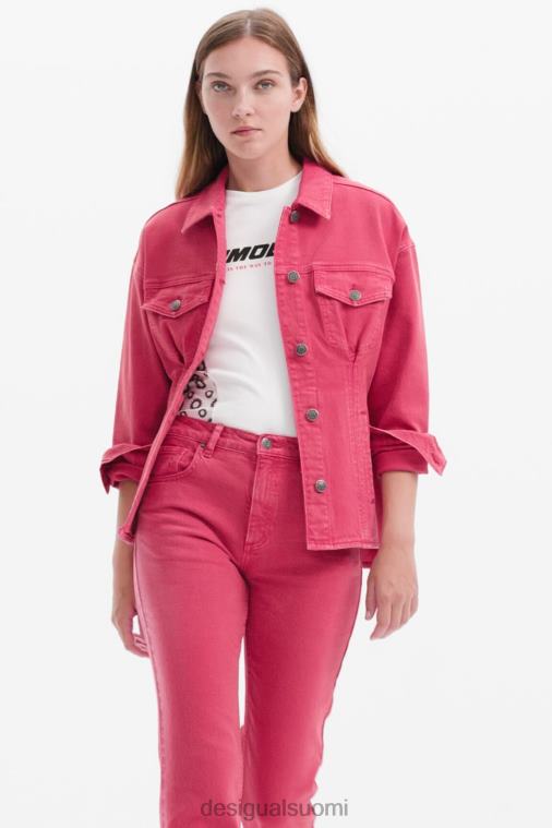 laskostettu farkkutakki Desigual naiset F4V0490 vaatetus