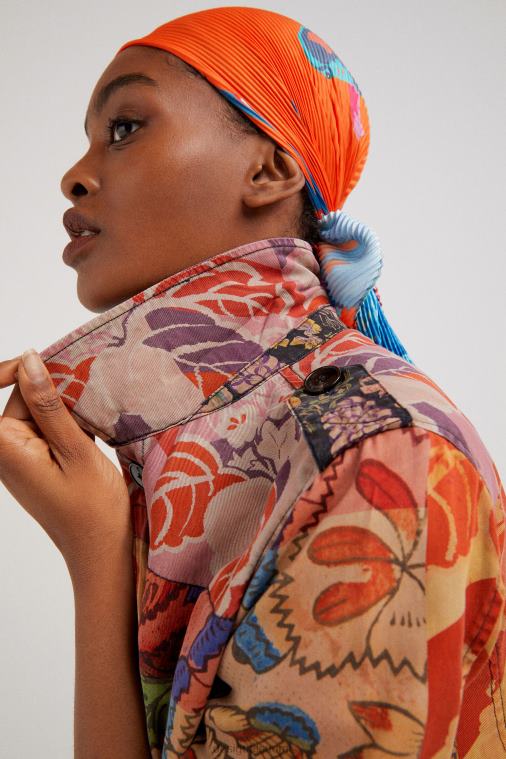 m. christian lacroix trooppinen tilkkutakki Desigual naiset F4V04929 vaatetus