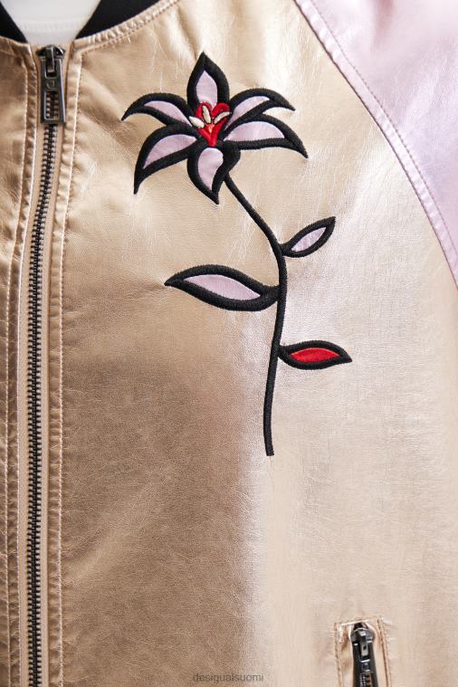 metallinen bomber-takki Desigual naiset F4V04955 vaatetus