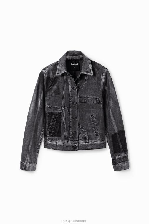 metallinen farkkutakki Desigual naiset F4V04897 vaatetus