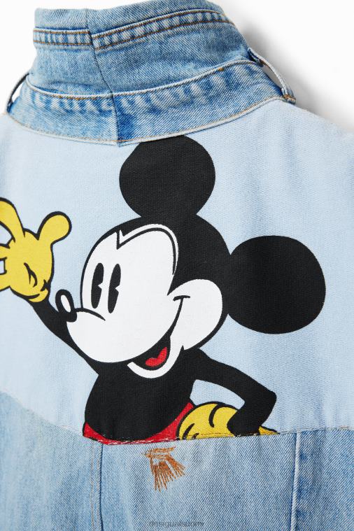 mikki hiiri -kuvake denim liivi - musta Desigual naiset F4V04976 vaatetus