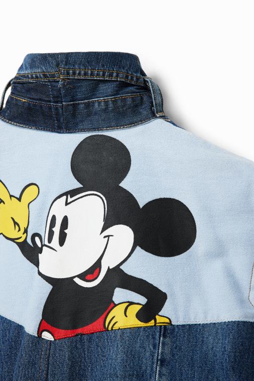 mikki hiiri -kuvake denim liivi - valkoinen Desigual naiset F4V04975 vaatetus