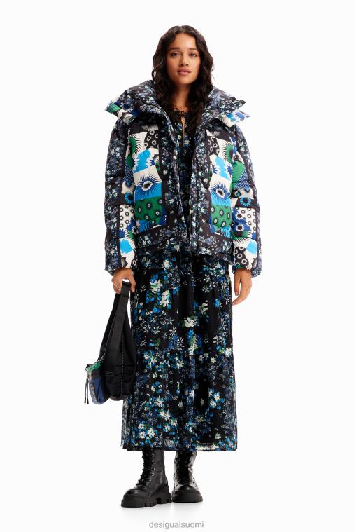 pehmustettu tilkkutakki Desigual naiset F4V04149 vaatetus