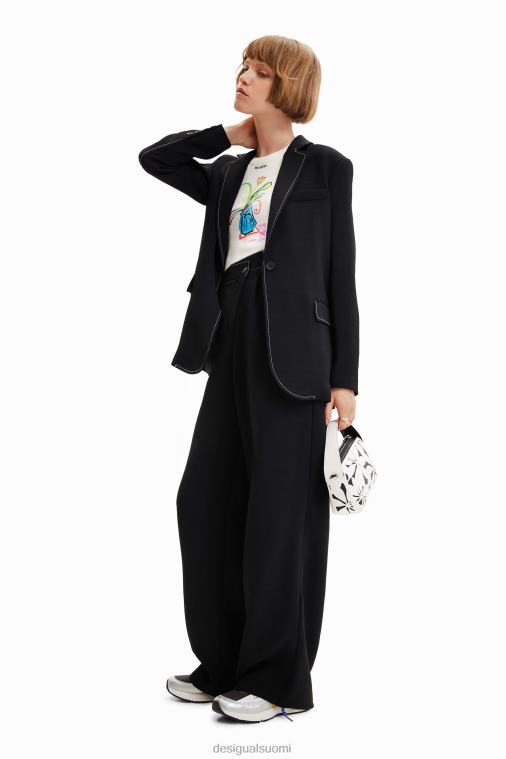 pitkä bleiseri ompeleilla Desigual naiset F4V04913 vaatetus