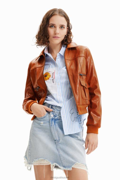 retrotaskuinen takki Desigual naiset F4V04762 vaatetus