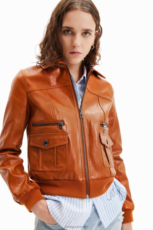 retrotaskuinen takki Desigual naiset F4V04762 vaatetus