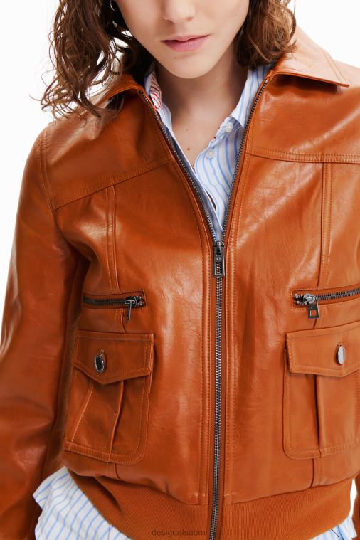 retrotaskuinen takki Desigual naiset F4V04762 vaatetus