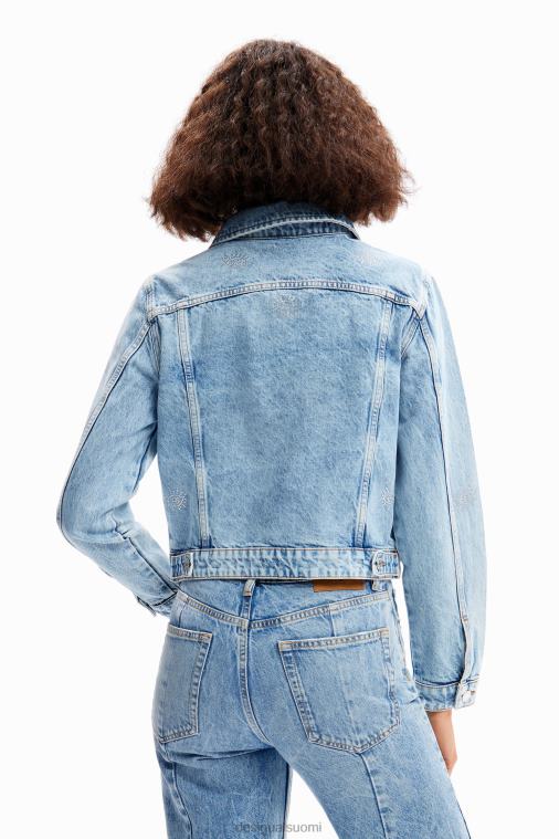 silmät denim kuorma-auton takki Desigual naiset F4V04427 vaatetus