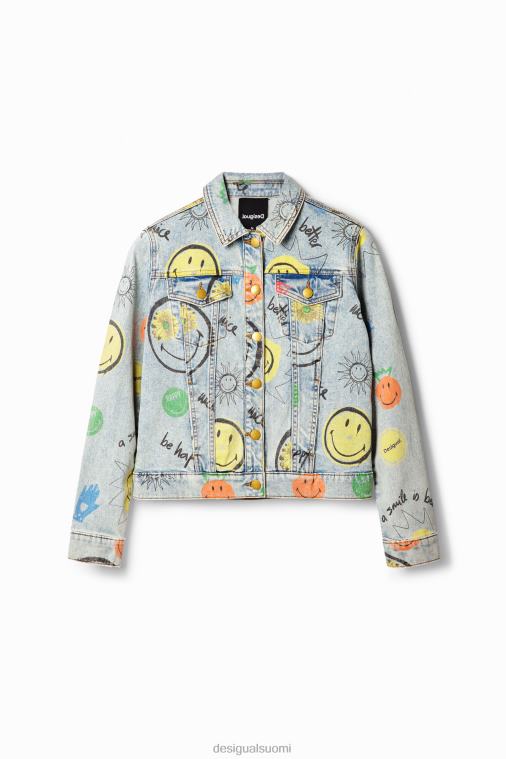 smiley oversize -farkkutakki Desigual naiset F4V04927 vaatetus