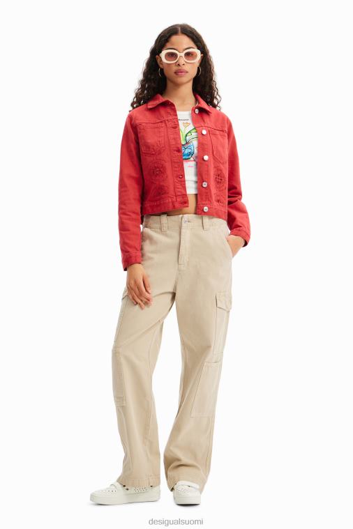 stanssattu farkkutakki Desigual naiset F4V04982 vaatetus