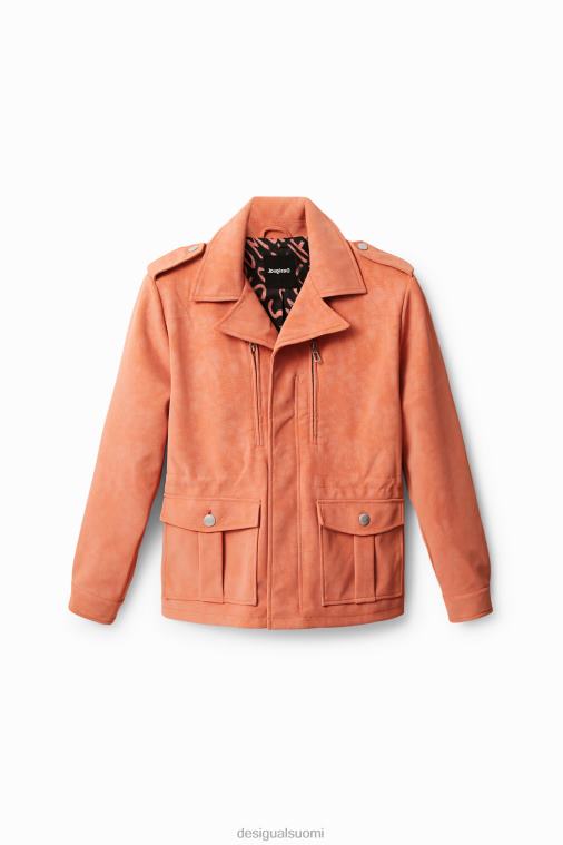 suora monitaskuinen takki Desigual naiset F4V041062 vaatetus