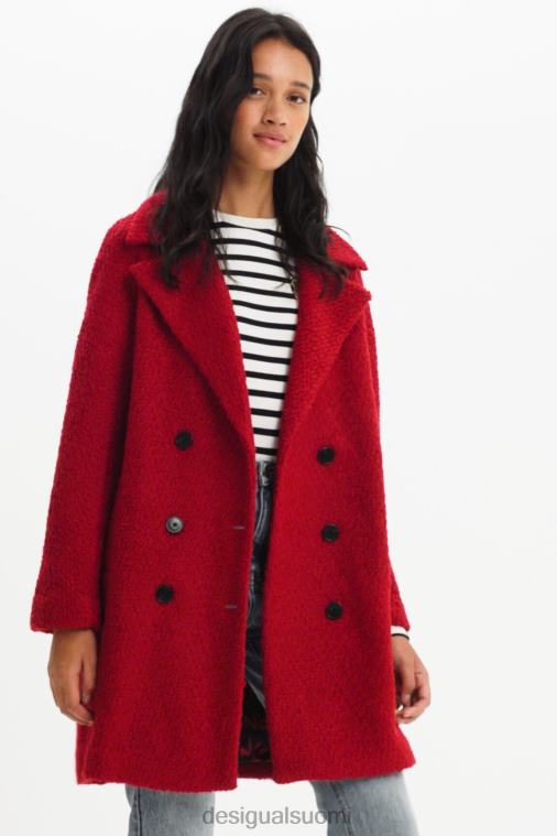 suora villatakki Desigual naiset F4V04317 vaatetus