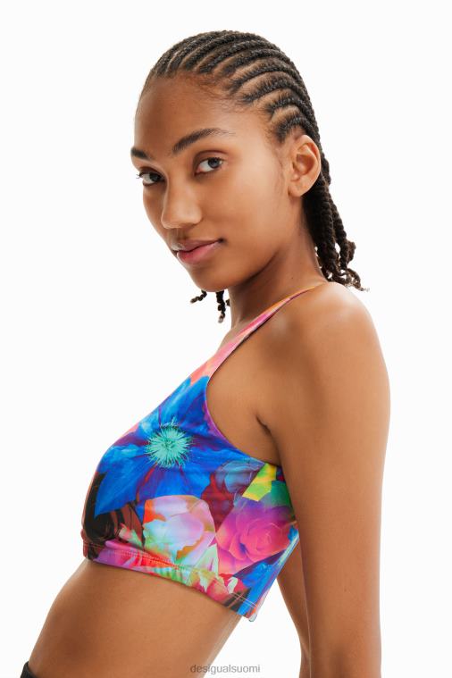 kukkainen urheilullinen toppi Desigual naiset F4V04314 vaatetus