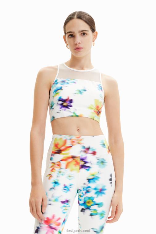 kukkainen urheilullinen toppi Desigual naiset F4V04784 vaatetus